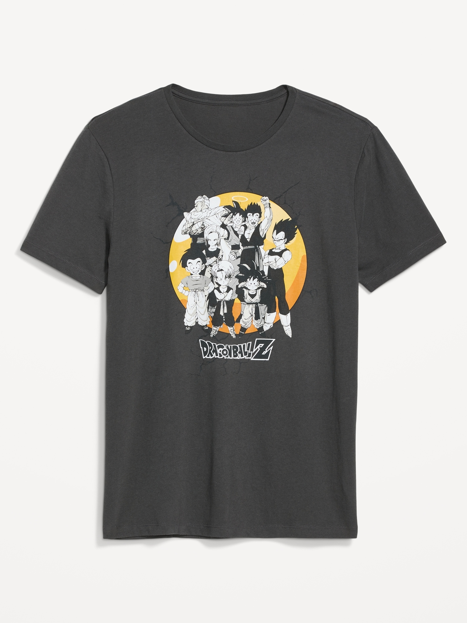 Men's Dragon Ball Z Short Sleeve Graphic T-Shirt - Light Beige M
