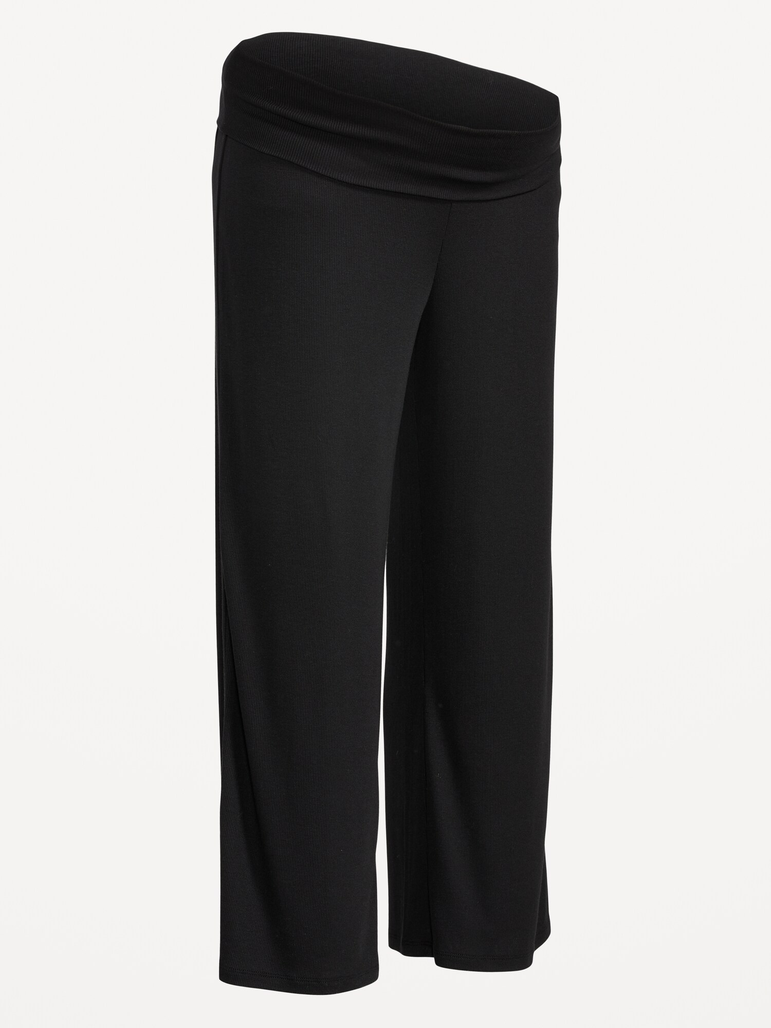 Maternity Rollover Waist Cropped Pants Old Navy