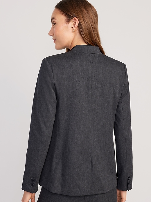 Image number 2 showing, Heathered Twill Pixie Blazer for Women