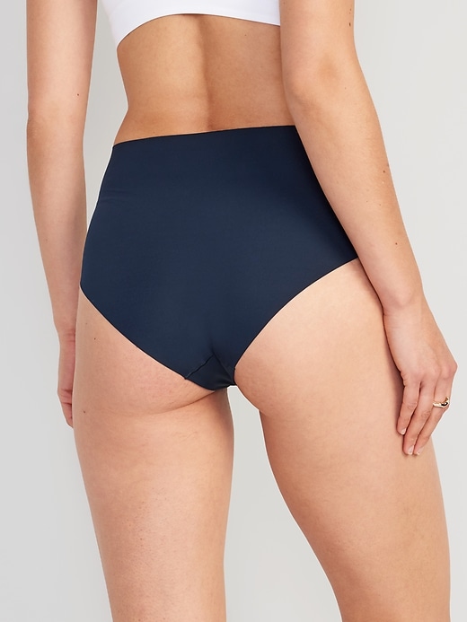View large product image 2 of 8. High-Waisted No-Show Bikini Underwear