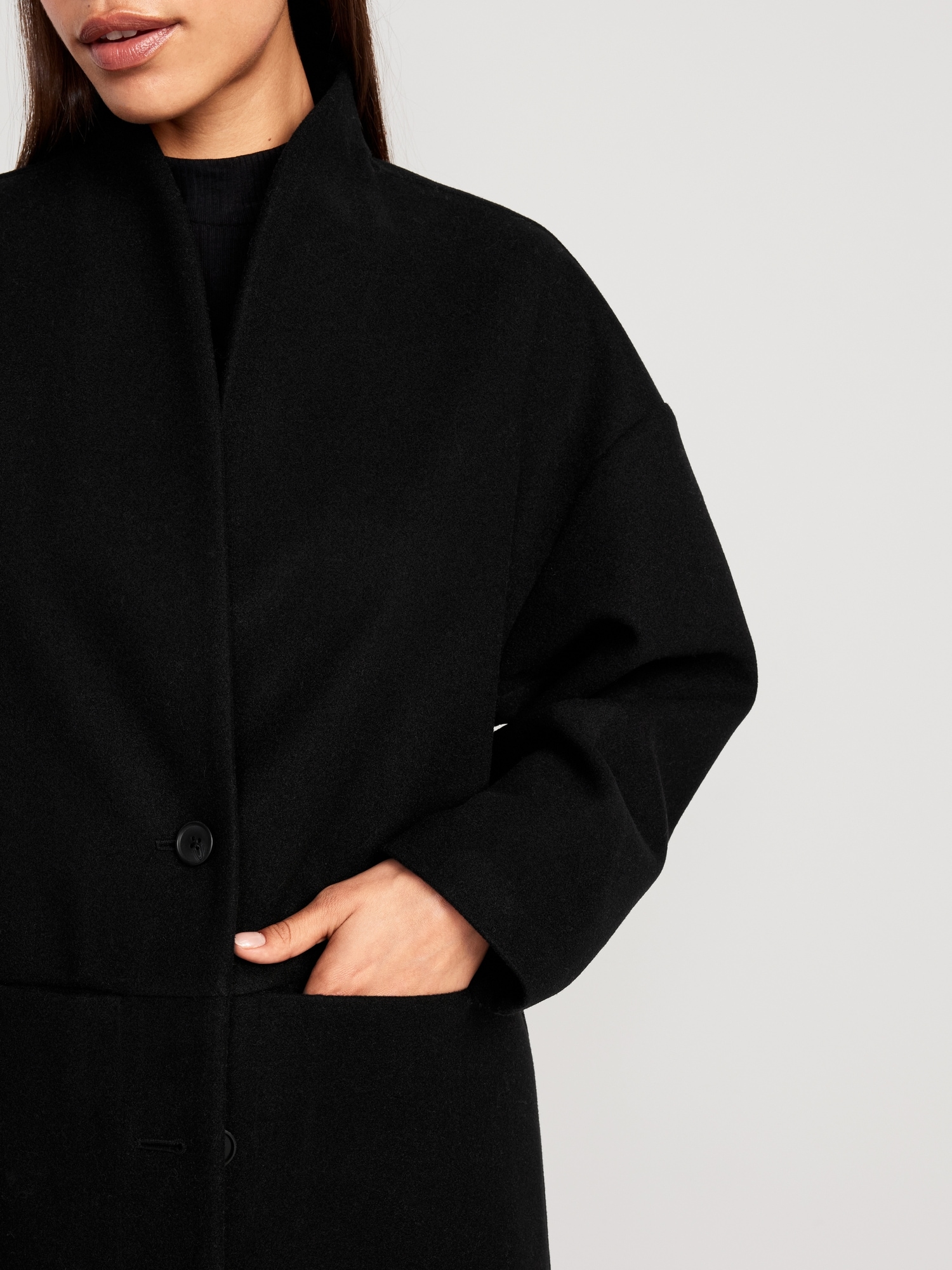 Long-Line Cardigan Coat