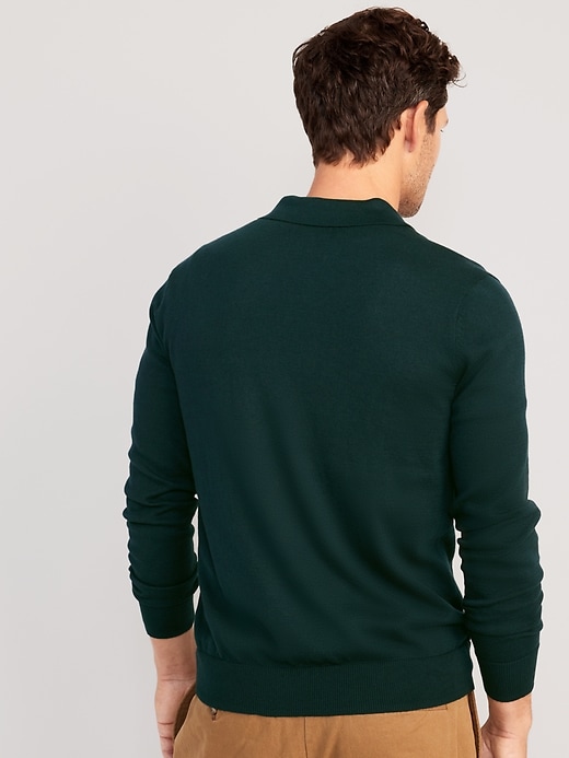 Image number 2 showing, Long-Sleeve Polo Pullover Sweater