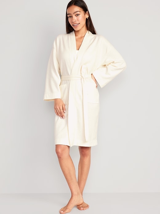 Oversized Fleece Pajama Robe for Women | Old Navy