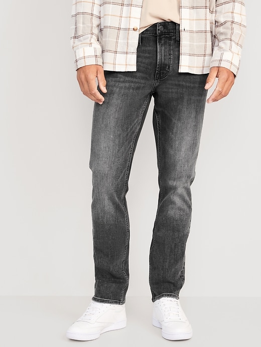 Image number 1 showing, Slim 360° Tech Stretch Performance Gray Jeans
