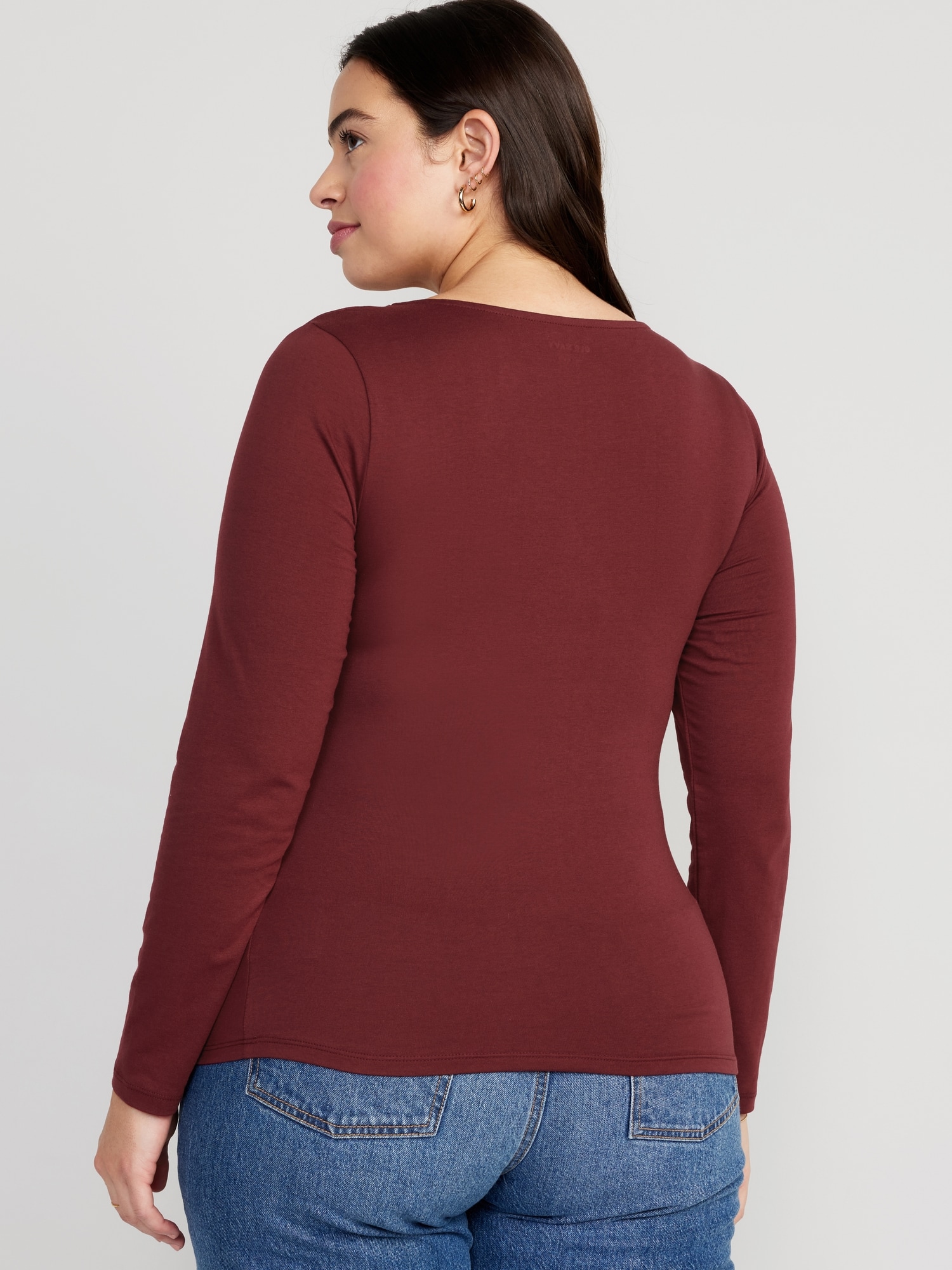 Fitted Twist-Front Top for Women | Old Navy