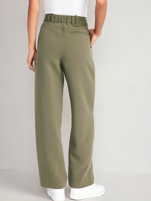 Old Navy Extra High-Waisted Pleated Taylor Wide-Leg Trouser Suit