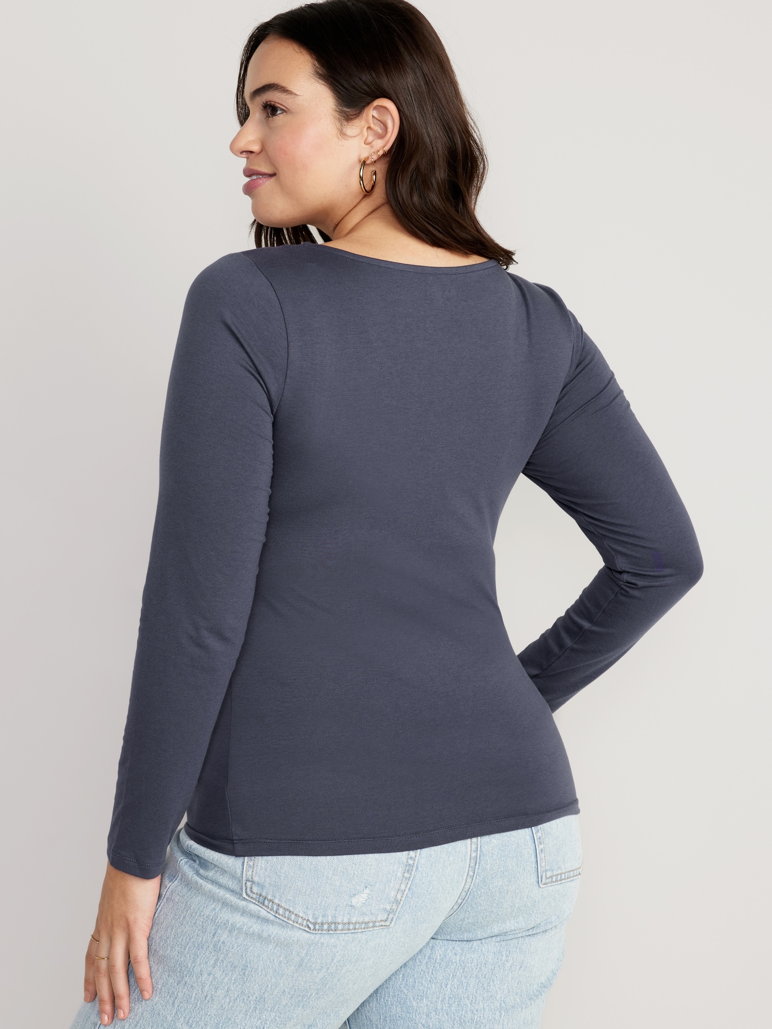 Fitted Twist-Front Top | Old Navy