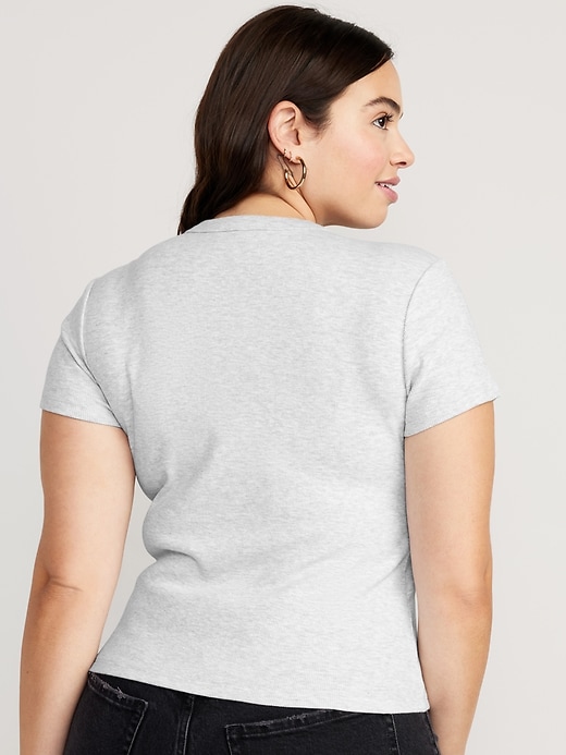 Image number 6 showing, Snug Crop T-Shirt