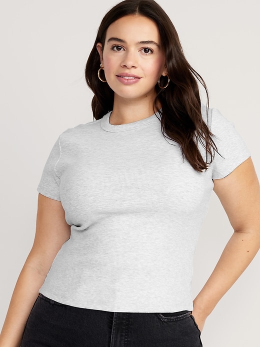 Image number 5 showing, Snug Crop T-Shirt