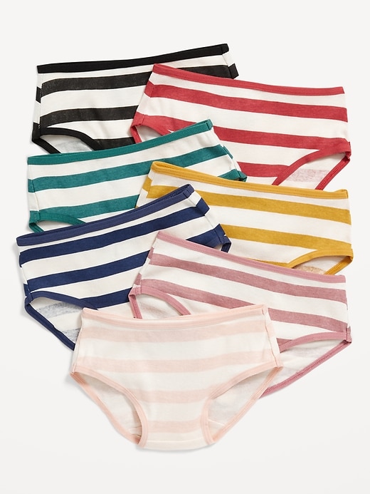 View large product image 1 of 1. 7-Pack Patterned Underwear for Toddler Girls