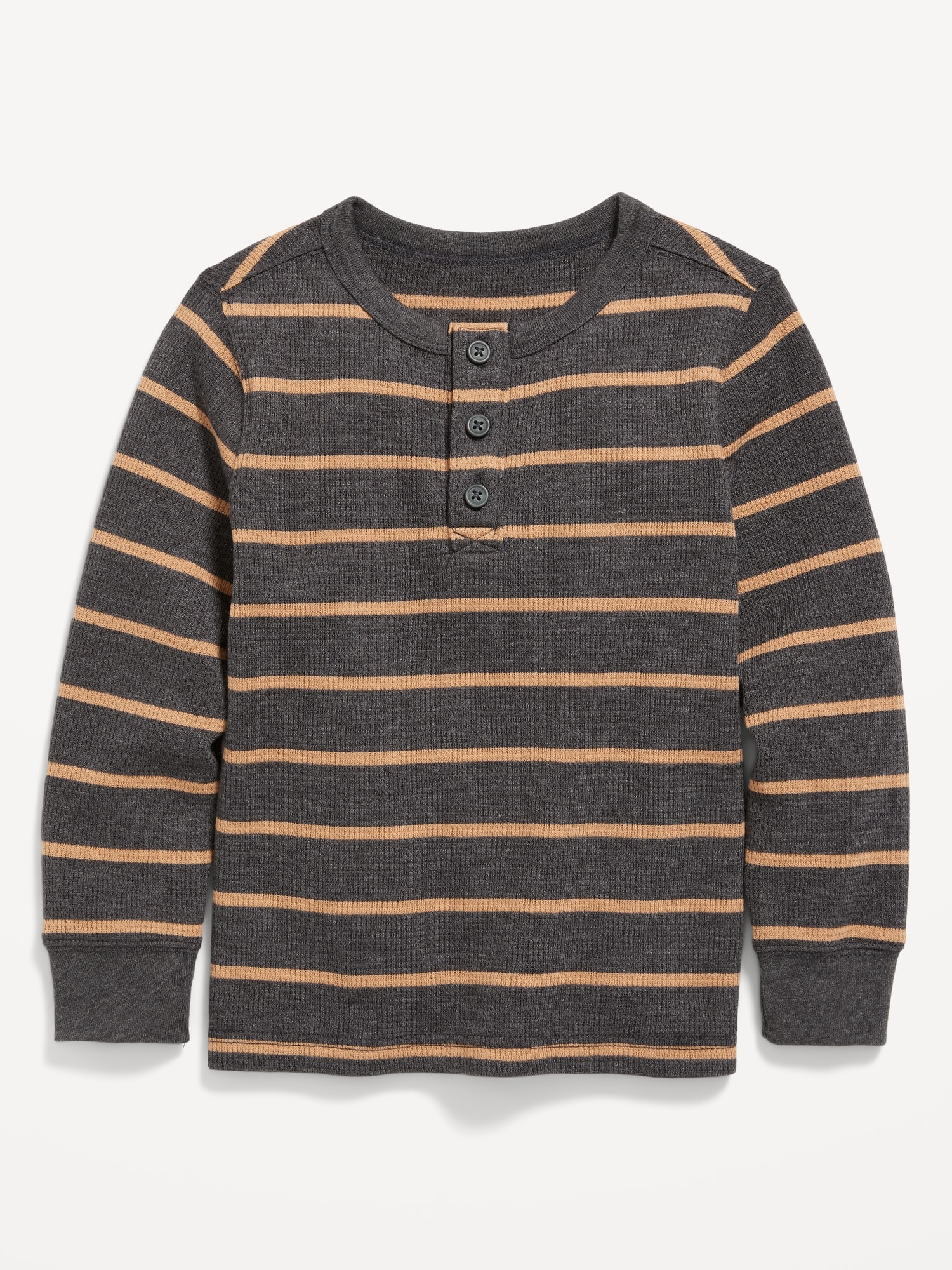 Long-Sleeve Thermal Knit Henley T-Shirt for Toddler Boys | Old Navy