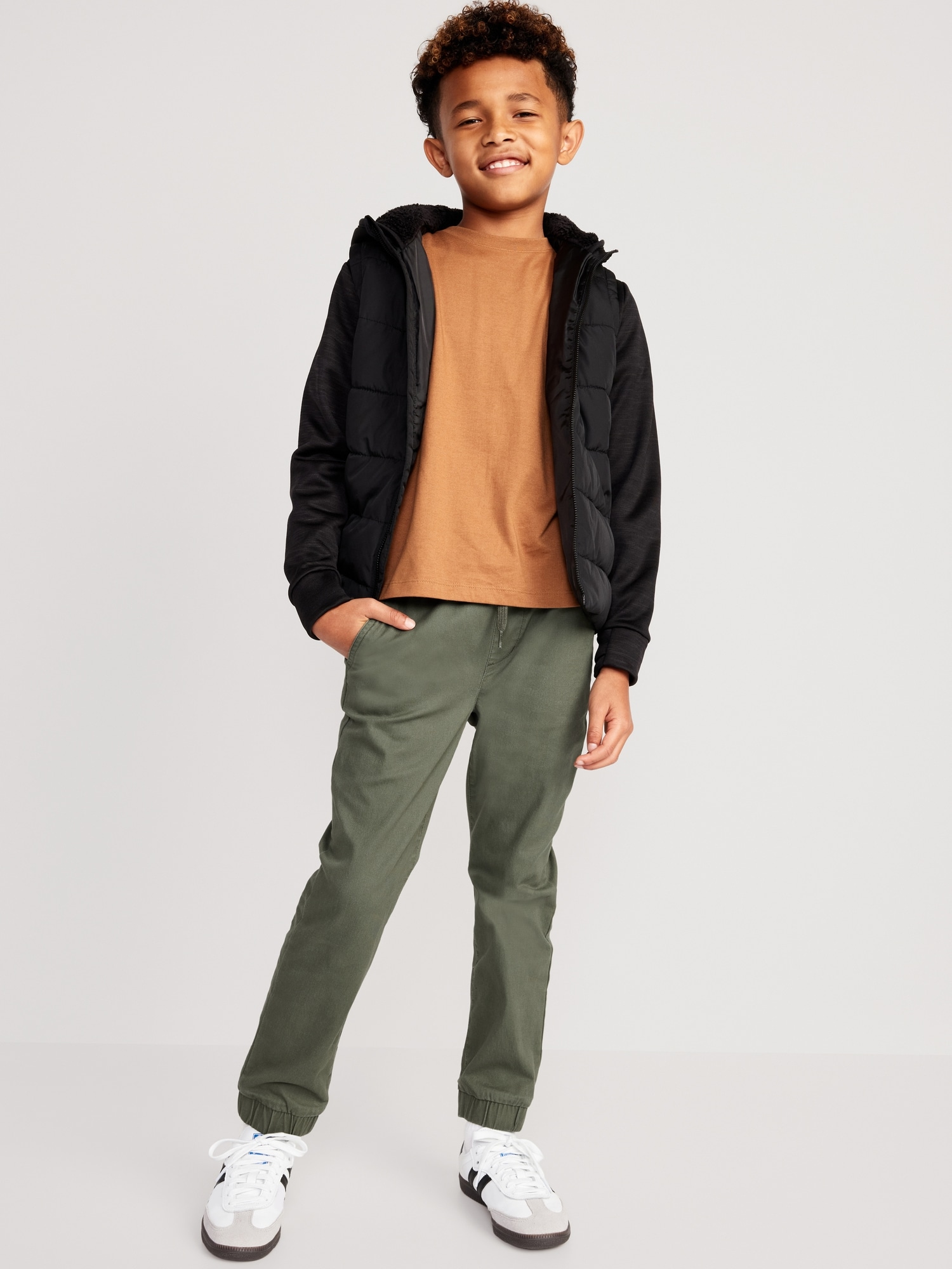 Built-In Flex Twill Jogger Pants for Boys, Old Navy
