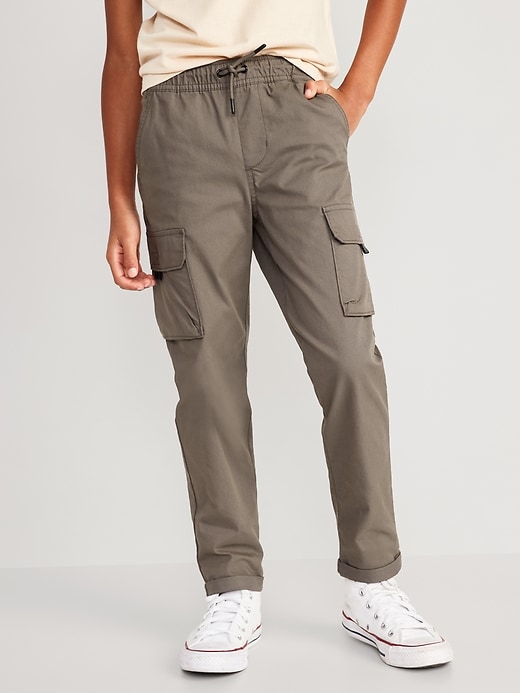View large product image 1 of 5. Built-In Flex Tapered Tech Cargo Pants for Boys