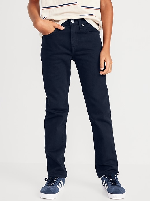 View large product image 1 of 5. Slim 360° Stretch Five-Pocket Jeans for Boys