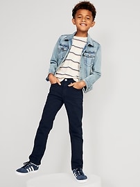 View large product image 3 of 5. Slim 360° Stretch Five-Pocket Jeans for Boys