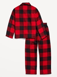 View large product image 3 of 4. Gender-Neutral Printed Pajama Set for Kids