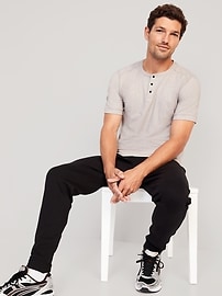 View large product image 3 of 3. Beyond 4-Way Stretch Henley T-Shirt