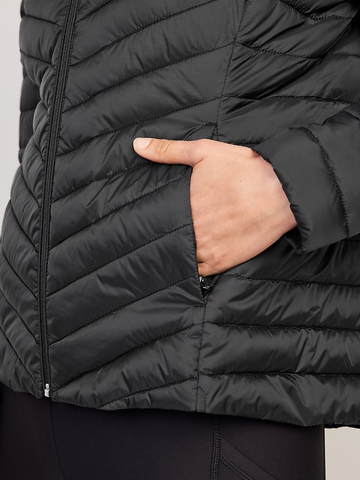 Image number 4 showing, Narrow-Channel Quilted Puffer Jacket