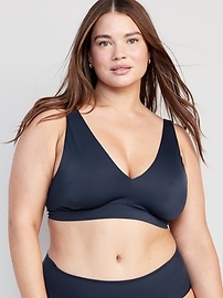 View large product image 7 of 8. V-Neck No-Show Bralette Top