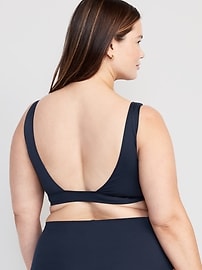 View large product image 8 of 8. V-Neck No-Show Bralette Top