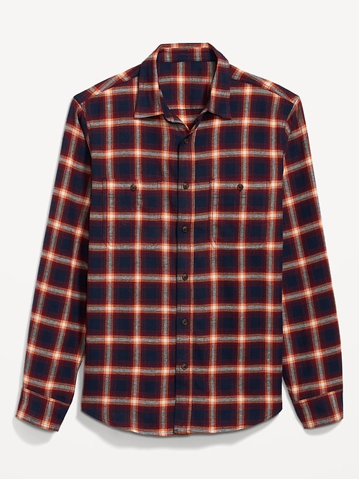 Image number 4 showing, Double-Brushed Flannel Shirt