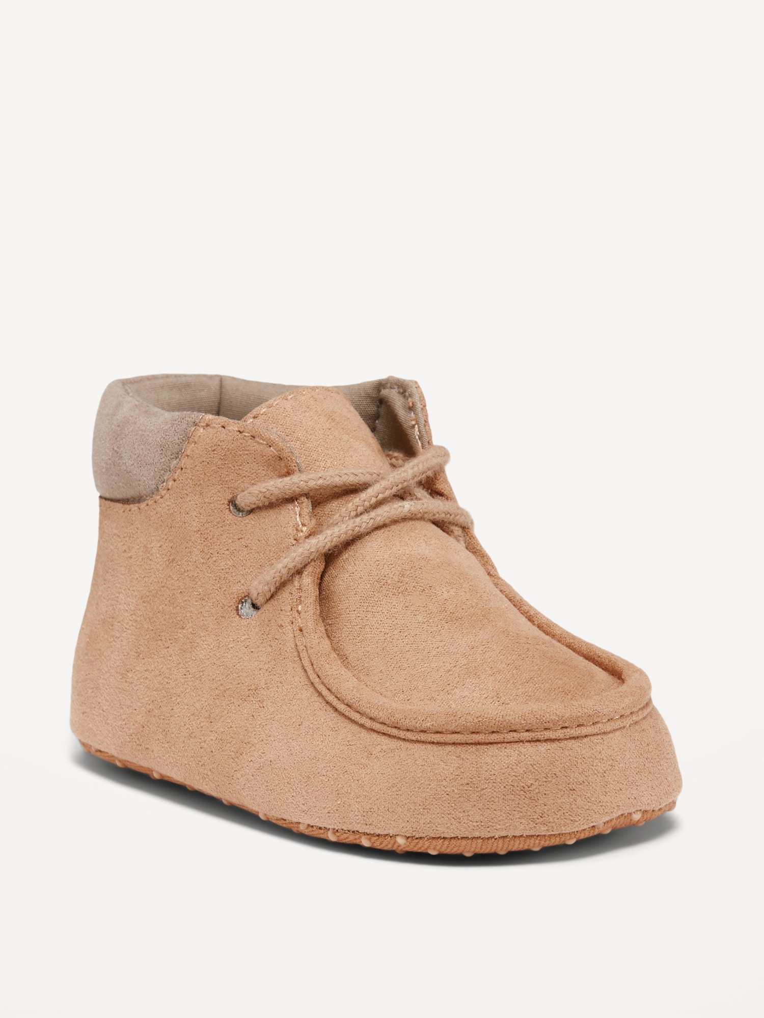 Unisex Faux-Suede Booties for Baby