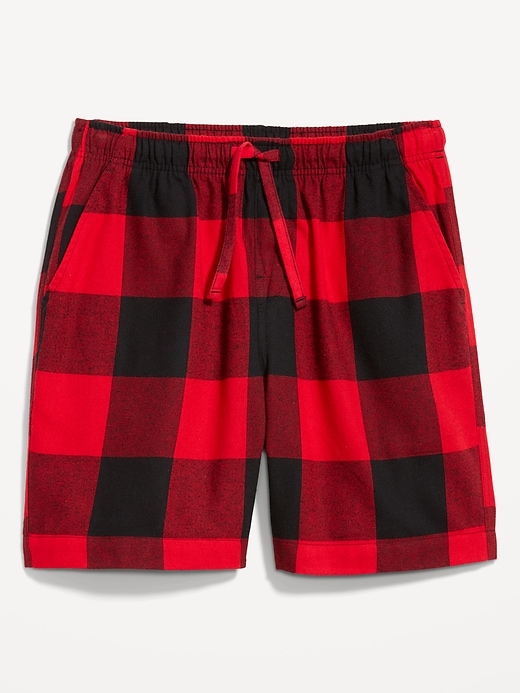 Image number 3 showing, Matching Flannel Pajama Shorts -- 7-inch inseam