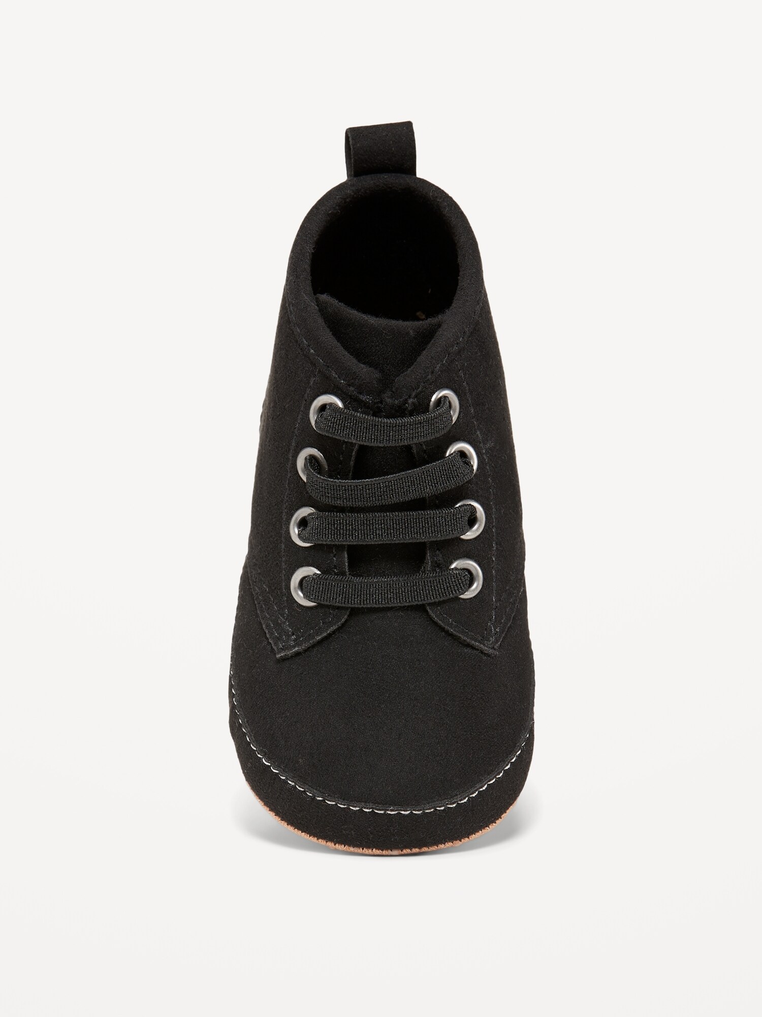FauxSuede ElasticLace Combat Boots for Baby Old Navy