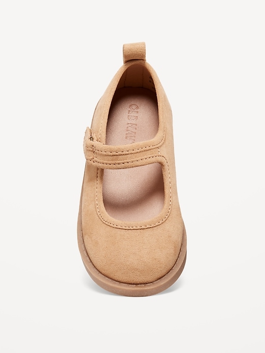 View large product image 2 of 4. Faux-Suede Mary-Jane Shoes for Toddler Girls