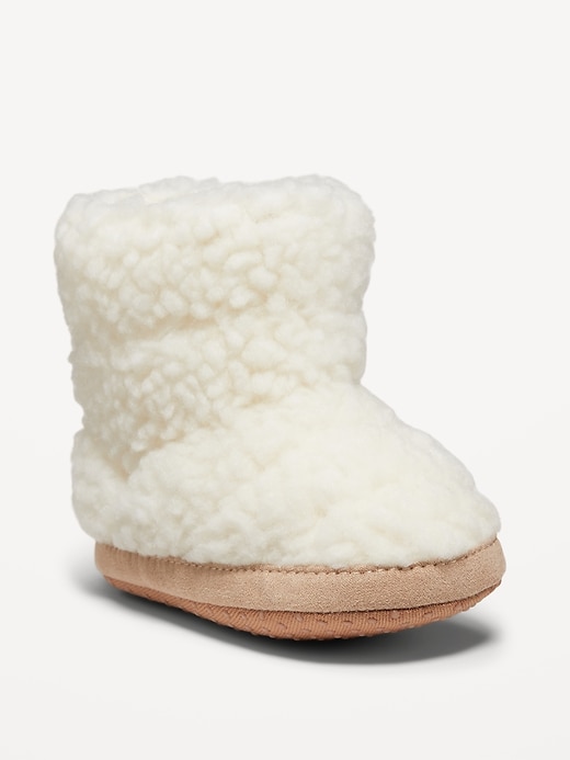 View large product image 1 of 4. Unisex Sherpa Bootie for Baby