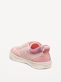 View large product image 3 of 4. Elastic-Lace Chunky Sneakers for Toddler Girls
