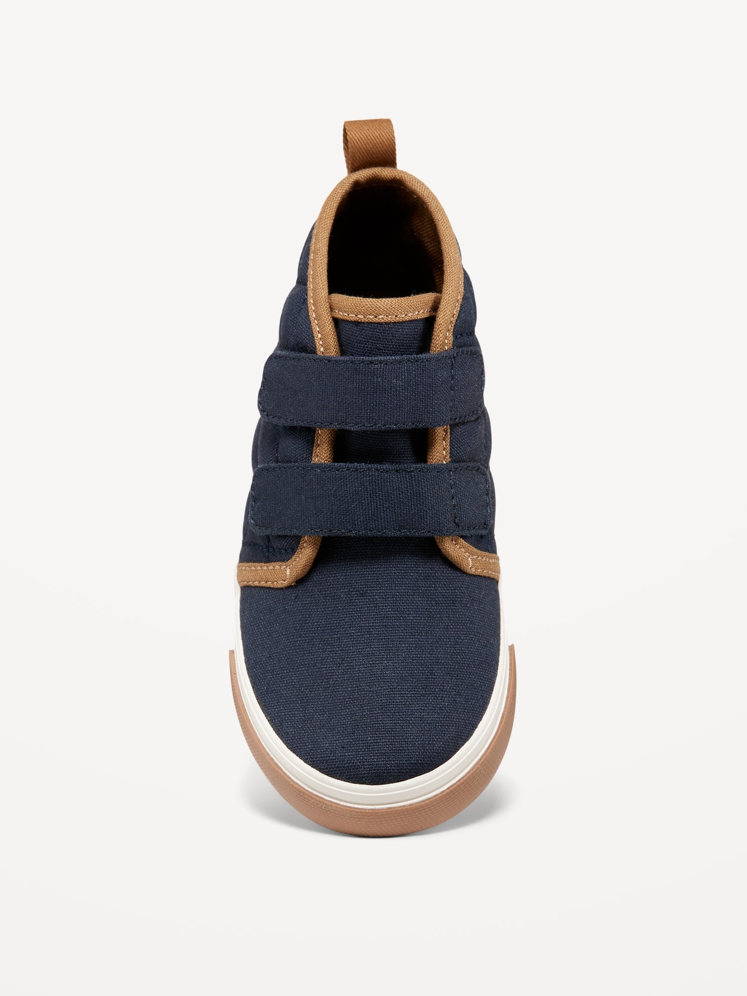 High-Top Quilted Canvas Double-Strap Sneakers for Toddler Boys | Old Navy