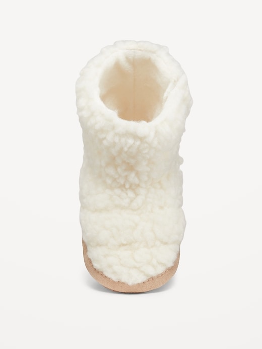 View large product image 2 of 4. Unisex Sherpa Bootie for Baby