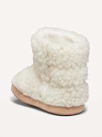 View large product image 3 of 4. Unisex Sherpa Bootie for Baby