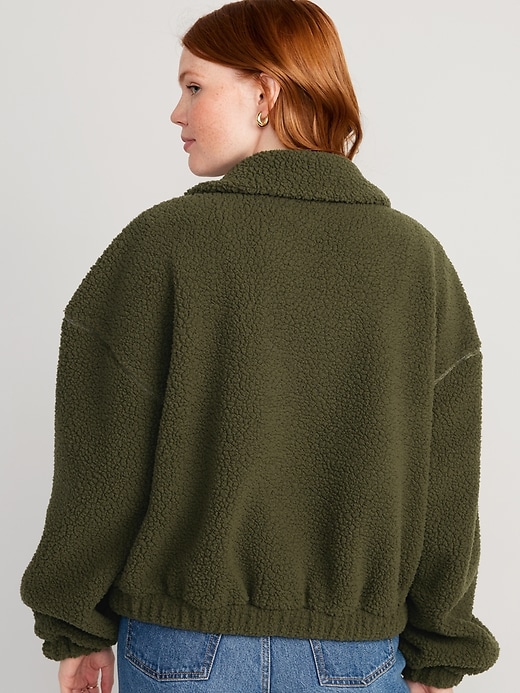Image number 2 showing, Oversized Sherpa Full Zip