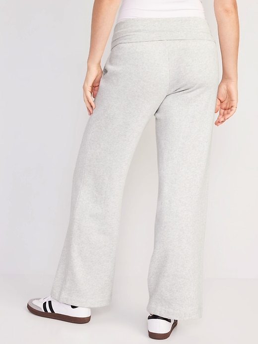 Image number 2 showing, Maternity Rollover-Waist Sweatpants