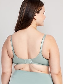 View large product image 8 of 8. Full-Coverage Molded Wireless Bra