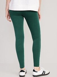 View large product image 5 of 42. High Waisted Jersey Ankle Leggings For Women