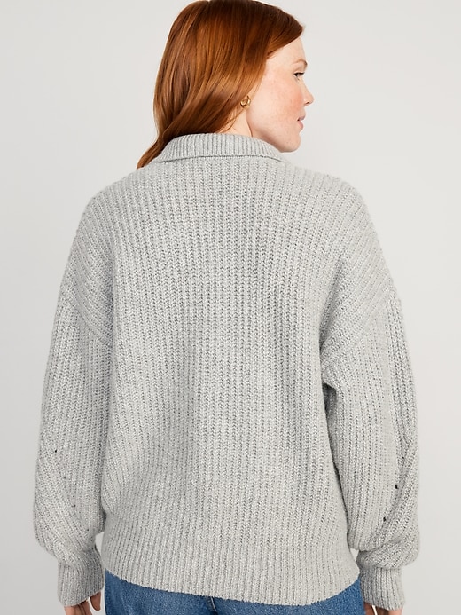 Image number 2 showing, Polo Sweater