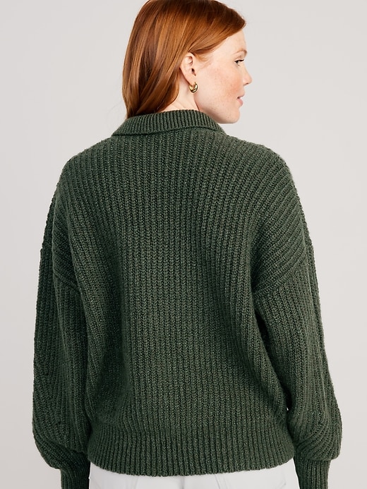 Image number 2 showing, Polo Sweater