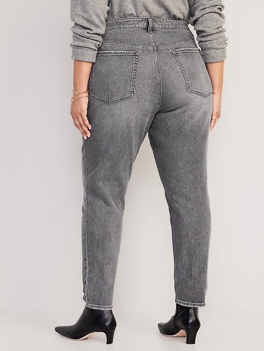 Image number 8 showing, High-Waisted Button-Fly OG Straight Ankle Jeans