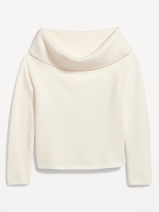Image number 8 showing, SoSoft Off-Shoulder Sweater