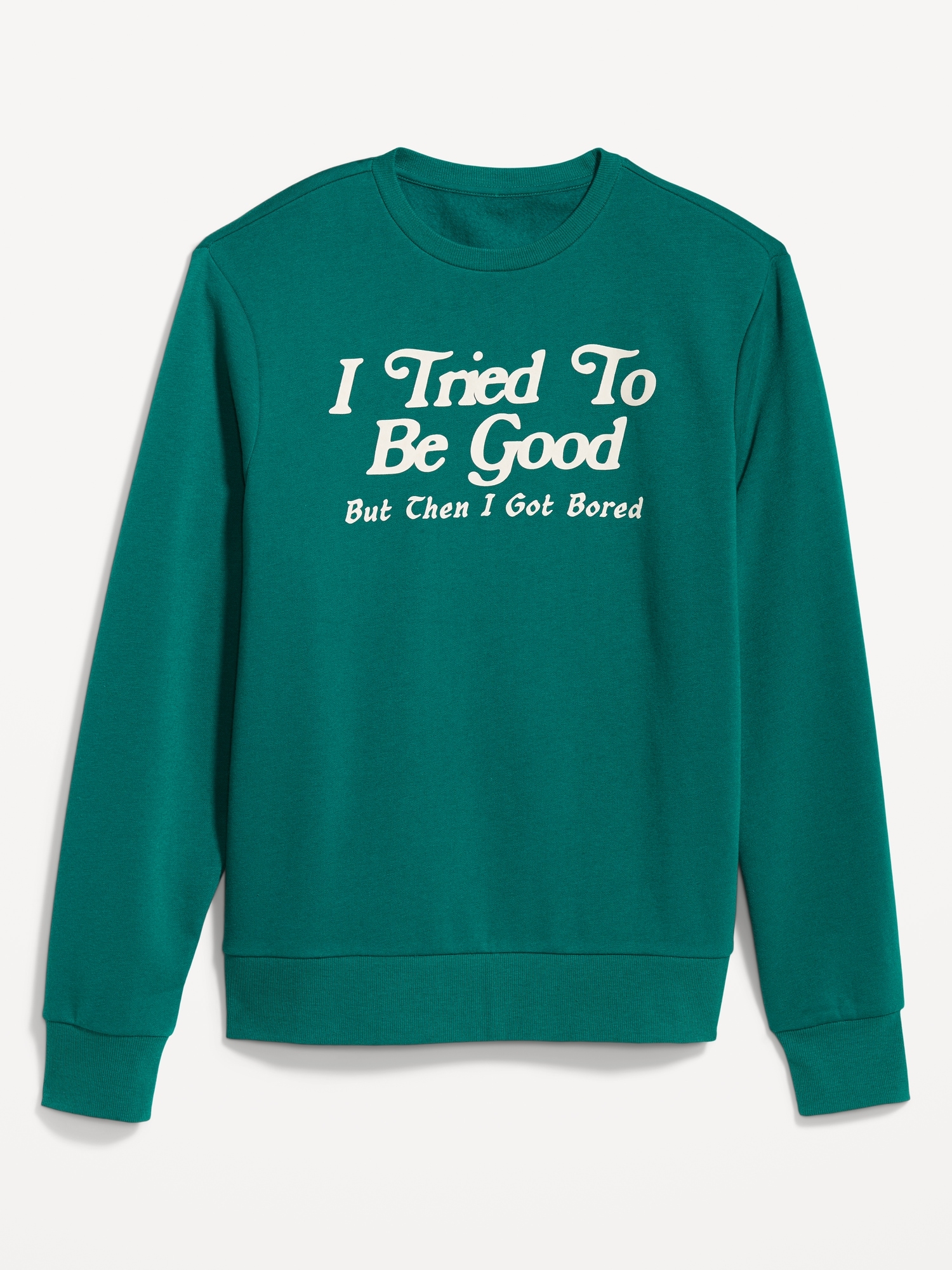 Holiday Graphic Fleece Sweatshirt for Men