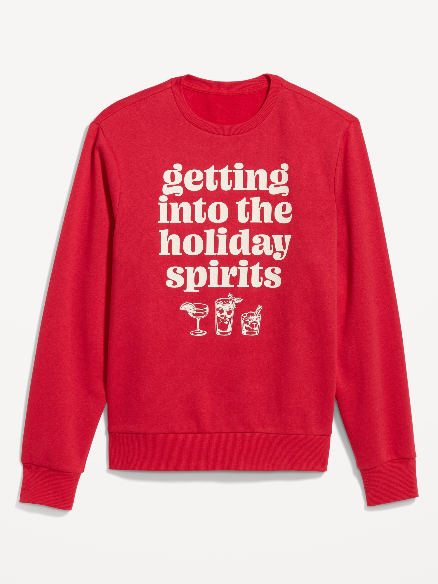 Holiday Graphic Fleece Sweatshirt | Old Navy