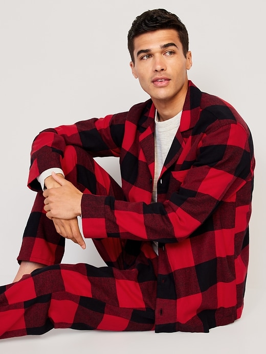Image number 3 showing, Flannel Pajama Set