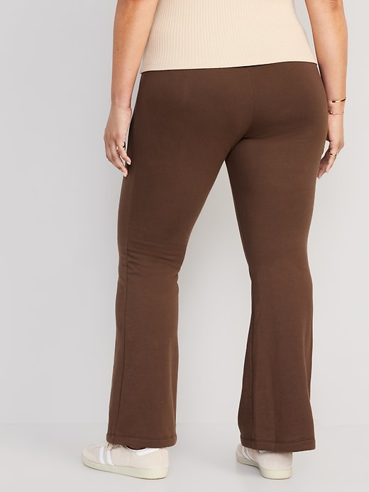 Image number 8 showing, High Waisted Flare Fleece-Lined Leggings for Women