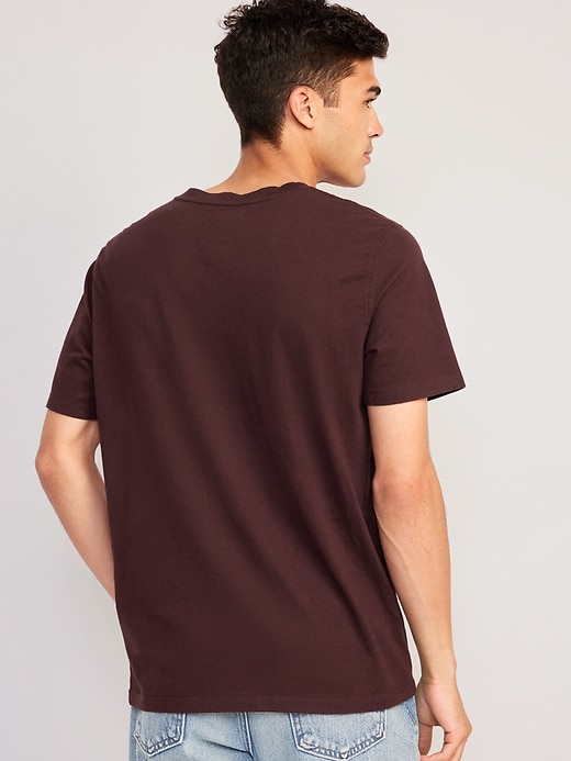 Image number 8 showing, Soft-Washed V-Neck T-Shirt