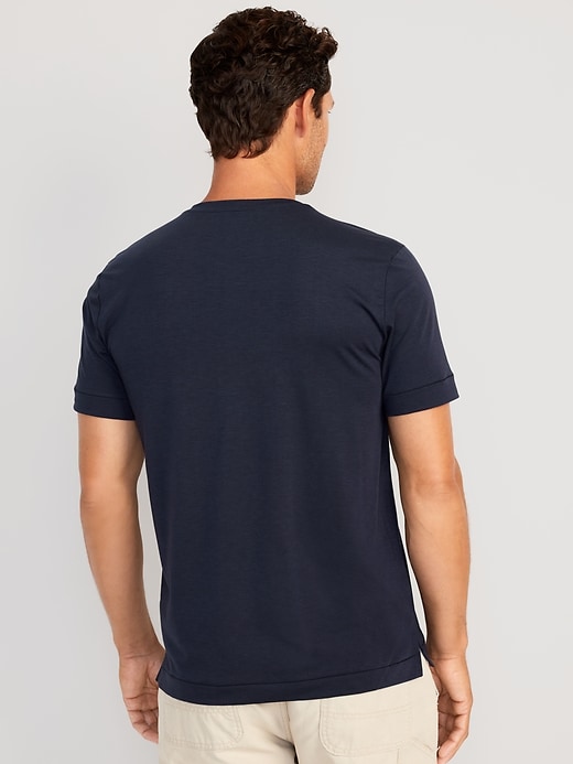 View large product image 2 of 3. Beyond 4-Way Stretch Henley T-Shirt