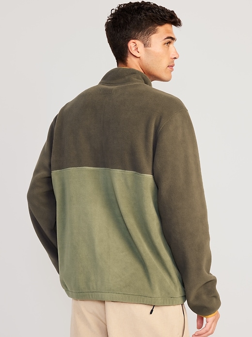 Image number 2 showing, Oversized Micro-Fleece Zip Jacket