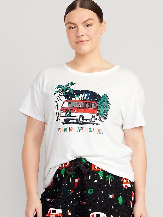 Image number 5 showing, Matching Holiday-Graphic T-Shirt